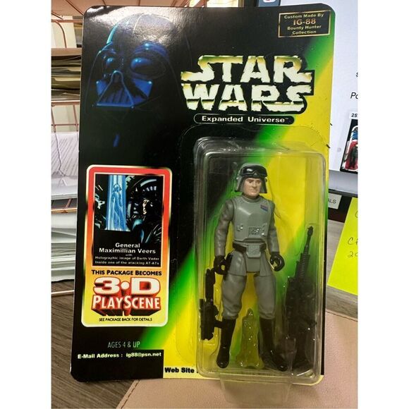 Vintage Star Wars custom carded action figure - Picture 1 of 6